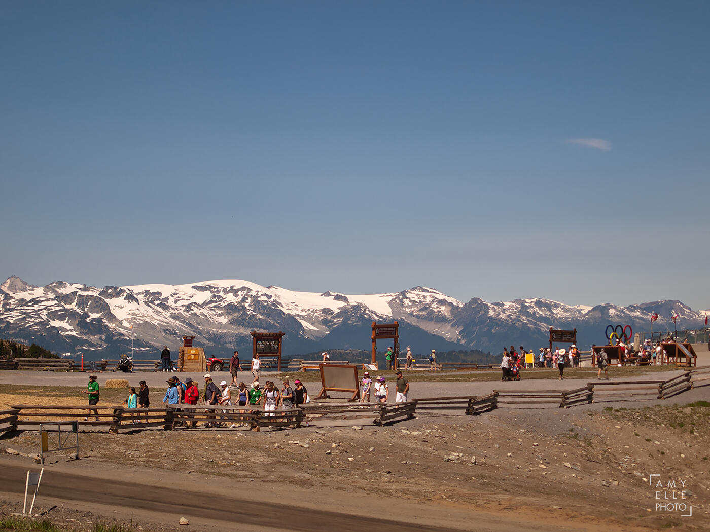 Summertime at Whistler Mountain, Canada